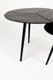 Feliz Lifestyle Kourdeboer Bijzettafel Rond Aluminium Zwart - Set van 2