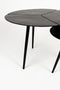 Feliz Lifestyle Kourdeboer Bijzettafel Rond Aluminium Zwart - Set van 2