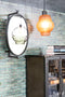Feliz Lifestyle Lara Spiegel/ Wandspiegel Ovaal Zwart