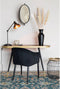 Feliz Lifestyle Lara Spiegel/ Wandspiegel Ovaal Zwart