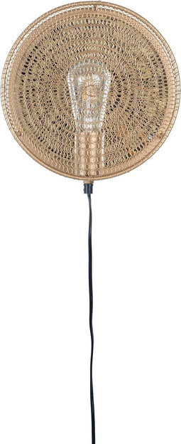Feliz Lifestyle Lea Wandlamp Brass - Goud