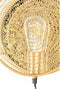 Feliz Lifestyle Lea Wandlamp Brass - Goud