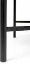 Feliz Lifestyle Li Salontafel Rond Glas/ Metaal Zwart - Set van 2