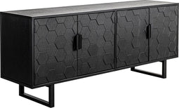 Feliz Lifestyle Linc Dressoir/ Kast Laag Hout Zwart