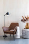 Feliz Lifestyle Liv Poef 40x60 Plum - Grijs