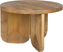 Feliz Lifestyle Maeze Salontafel Hout Rond 60 cm - Bruin