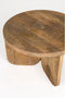 Feliz Lifestyle Maeze Salontafel Hout Rond 60 cm - Bruin