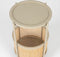 Feliz Lifestyle Makoto Bijzettafel Rond 30x30 cm Zand - Beige