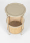 Feliz Lifestyle Makoto Bijzettafel Rond 30x30 cm Zand - Beige