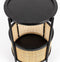 Feliz Lifestyle Makoto Bijzettafel Rond 30x30 cm Zwart