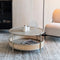 Feliz Lifestyle Makoto Salontafel Rond 80x80 cm Zand - Beige