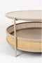 Feliz Lifestyle Makoto Salontafel Rond 80x80 cm Zand - Beige