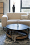 Feliz Lifestyle Makoto Salontafel Rond 80x80 cm Zwart