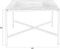 Feliz Lifestyle Marcio Salontafel Vierkant Hout/ Metaal 40x40 cm Beige