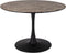 Feliz Lifestyle Maru Eettafel Marmerlook Rond 110 cm Bruin