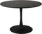 Feliz Lifestyle Maru Eettafel Marmerlook Rond 110 cm Zwart