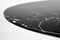 Feliz Lifestyle Maru Eettafel Marmerlook Rond 110 cm Zwart