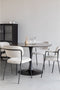 Feliz Lifestyle Maru Eettafel Marmerlook Rond 110 cm Zwart