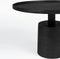 Feliz Lifestyle Mason Salontafel Rond Metaal 60x 60 cm Zwart