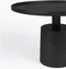 Feliz Lifestyle Mason Salontafel Rond Metaal 60x 60 cm Zwart