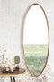 Feliz Lifestyle Matz Spiegel/ Wandspiegel Ovaal 60x160 cm Metaal Goud