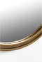 Feliz Lifestyle Matz Spiegel/ Wandspiegel Ovaal 60x160 cm Metaal Goud