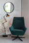 Feliz Lifestyle Matz Spiegel/ Wandspiegel Rond 60x60 cm Metaal Zwart