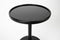 Feliz Lifestyle Milo Bijzettafel Rond Glas/ Metaal 40x40 cm Zwart