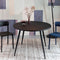 Feliz Lifestyle Mo Eettafel Hout Rond 110 cm Zwart