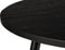 Feliz Lifestyle Mo Eettafel Hout Rond 110 cm Zwart