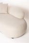 Feliz Lifestyle Noxx Bank 2,5 zits Teddy stof Wit