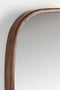 Feliz Lifestyle Nyko Spiegel/ Wandspiegel Hout Bruin 80x40 cm (M) Bruin