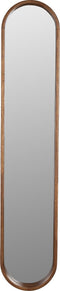 Feliz Lifestyle Nyko Spiegel/ Wandspiegel Ovaal Hout 120x24 cm Bruin