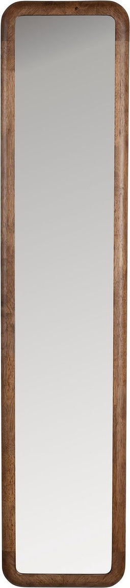 Feliz Lifestyle Nyko Spiegel/ Wandspiegel Rechthoekig Hout 120x26 cm (M) Bruin