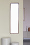 Feliz Lifestyle Nyko Spiegel/ Wandspiegel Rechthoekig Hout 120x34 cm (L) Bruin