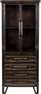 Feliz Lifestyle Otis Kast/ Vitrinekast Hoog Vintage Ijzer Zwart