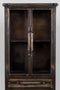 Feliz Lifestyle Otis Kast/ Vitrinekast Hoog Vintage Ijzer Zwart