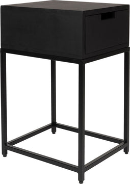 Feliz Lifestyle Parcq Bijzettafel/Nachtkastje Zwart