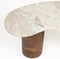 Feliz Lifestyle Peli Salontafel Marmer/ Hout 84x 48 cm - Beige