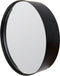 Feliz Lifestyle Raj Spiegel/ Wandspiegel Rond Metaal 36x36 cm Zwart