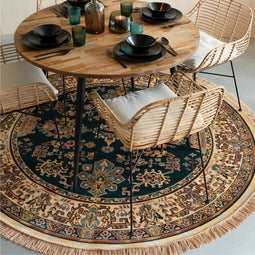 Feliz Lifestyle Raz Vloerkleed Rond 200 cm Perzisch/ Oosters Motief Camel