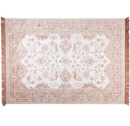 Feliz Lifestyle Reza Vloerkleed 160x230 cm Vintage Perzisch/ Oosters Motief Roze/Grijs