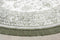 Feliz Lifestyle Reza Vloerkleed Rond 160 cm Vintage Perzisch/ Oosters Motief Groen/Grijs