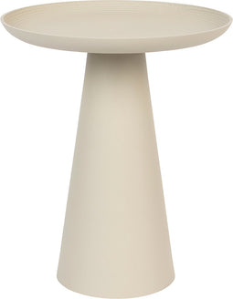 Feliz Lifestyle Ringar Bijzettafel Rond Metaal 34,5x34,5 cm (M) Wit