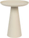 Feliz Lifestyle Ringar Bijzettafel Rond Metaal 34,5x34,5 cm (M) Wit