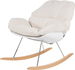 Feliz Lifestyle Rocky Fauteuil Teddy Gebroken Wit