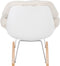 Feliz Lifestyle Rocky Fauteuil Teddy Gebroken Wit
