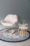 Feliz Lifestyle Rocky Fauteuil Teddy Gebroken Wit