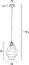 Feliz Lifestyle Rose Hanglamp Anthractite - Grijs