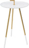 Feliz Lifestyle Rumbi Bijzettafel - Goud/Wit
